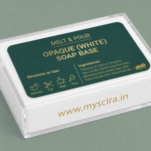 Opaque (White) Soap Base – Creamy & Moisturizing